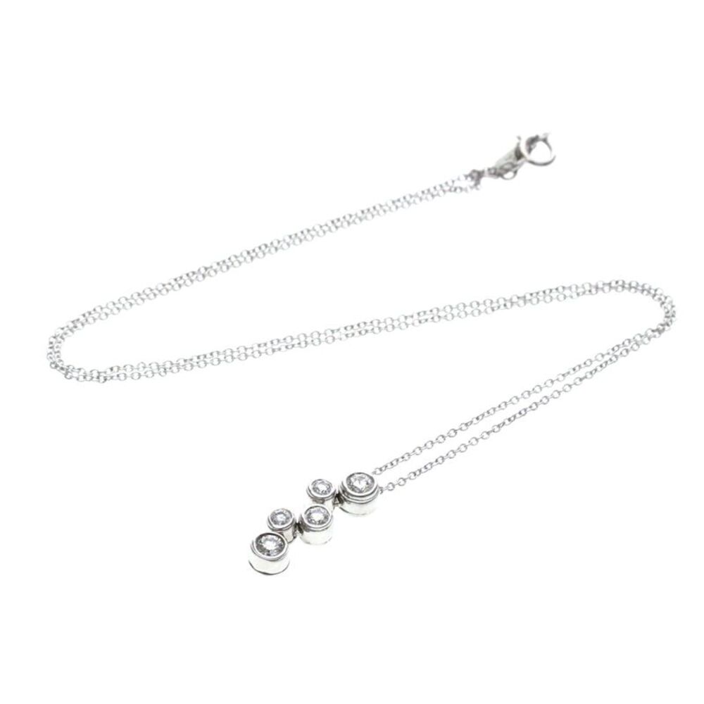Tiffany & Co. Bubble Pendant Silver Platinum Necklace Jewelry